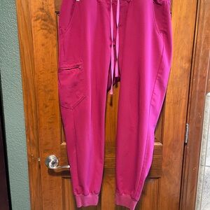 Figs Women's Pants in Vibrant Pink
